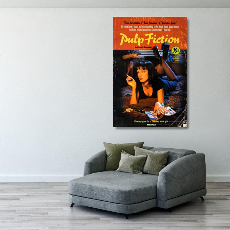 Pulp Fiction - Uma, 40" H x 27" W