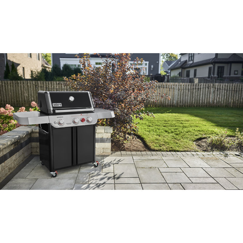 Weber Genesis E-325 Gas Grill Liquid Propane Black