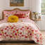 Ensemble de courtepointe très grand 3 pièces Greenland Home Fashions Breeze Blush, 105 x 95 po-121713479