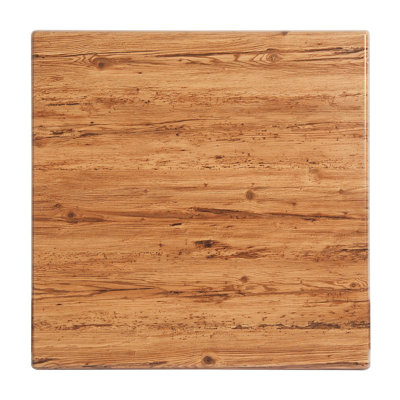 Plateau de table moulé à compression, bois de rose indien