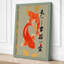 Koi in Gold Japandi - Wrapped Canvas-1392785048-1392785055