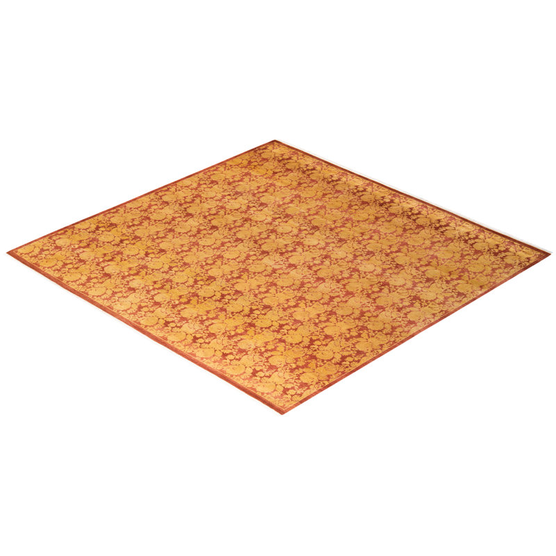 Classic One-of-a-Kind 8' 0" X 8' 2" Hand Knotted Area Rug