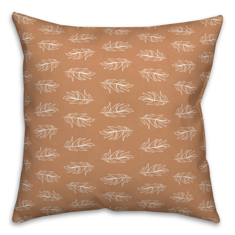 Housse et insert de coussin carré Leaves