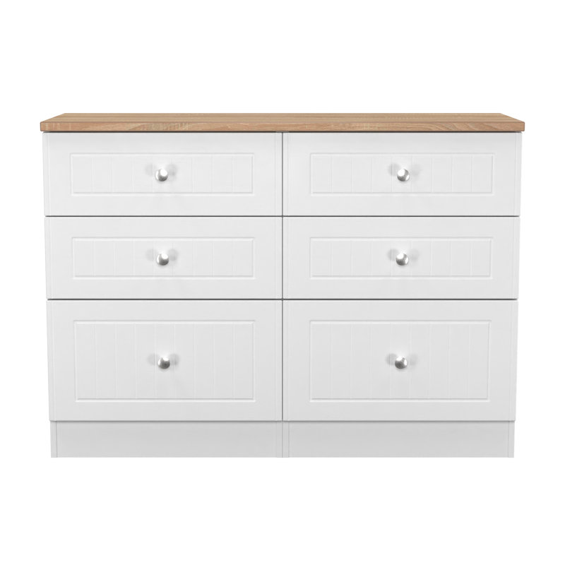 110 cm W Chest of 6 Drawers