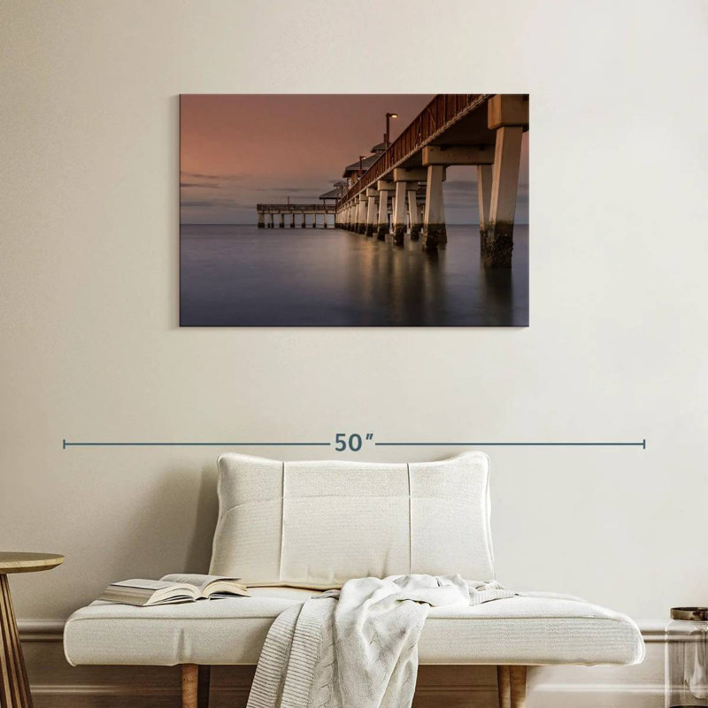 Aletra Myers Boardwalk Sunset, H 24 po x l 36 po