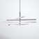 Erik 8 - Light Dimmable LED Sputnik Modern Linear Chandelier