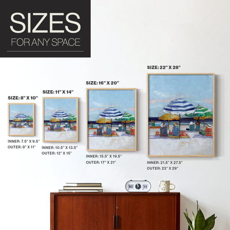 A Day Dream II, reproduction encadrée - bois massif, H 11 po x l 9 po