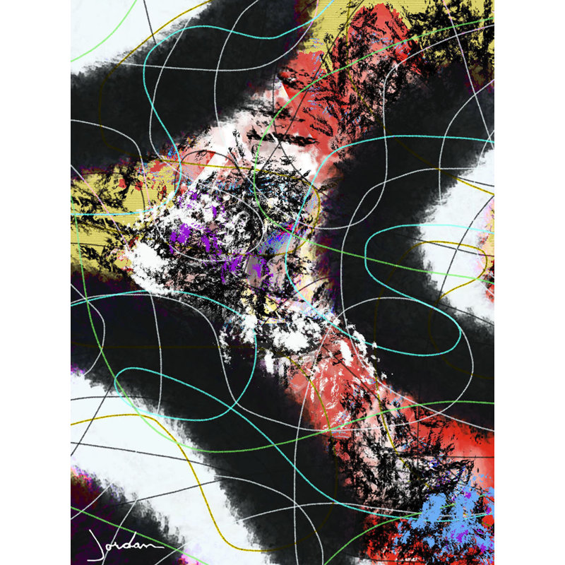 Warm And Fuzzy Print by Kent Wilcoxson Jordan