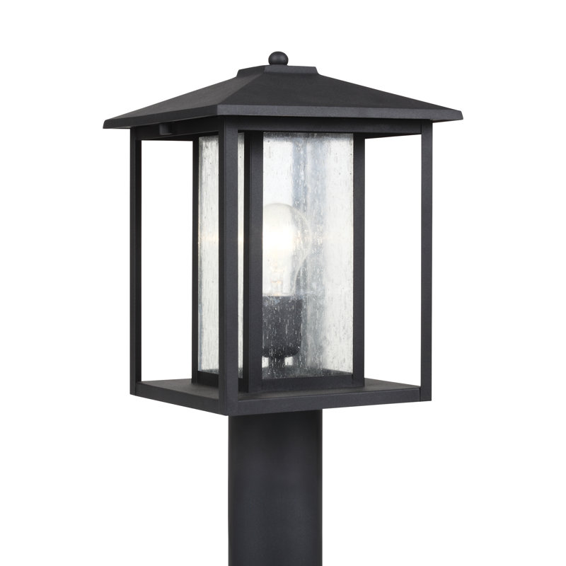 Tête de lanterne à 1 lumière H 15 po Vermont, Noir