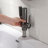 Single-Hole Single-Handle Bathroom Faucet With Drain Assembly-122282147