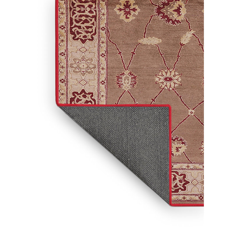 Tapis oriental brun Garbo, Rectangle 7 pi x 10 pi