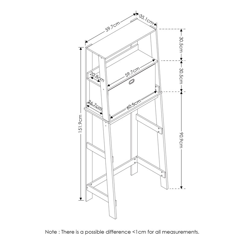 Over The Toilet Storage