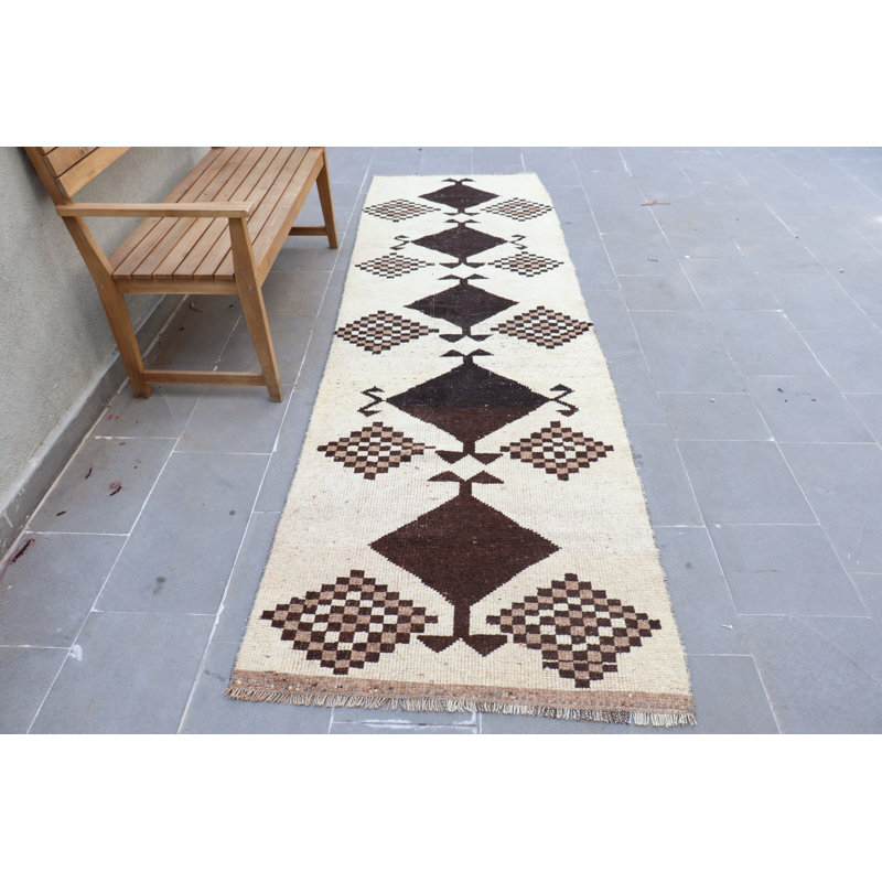 Tapis turc beige Vintage Herki