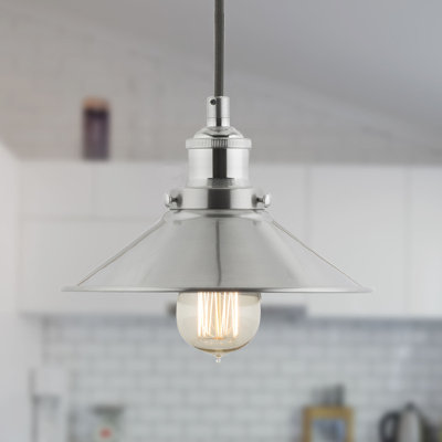 Luminaire suspendu conique à 1 lumière Gravette