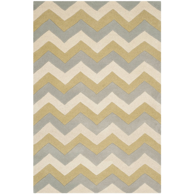 Tapis en laine touffeté à la main Teresita, Rectangle 2 pi x 3 pi