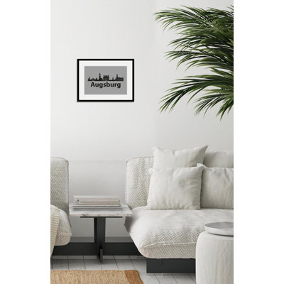 Augsburg Skyline - Single Picture Frame Print