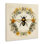 Art mural sur toile Cottage Bee Wreath par Petal Prints Design