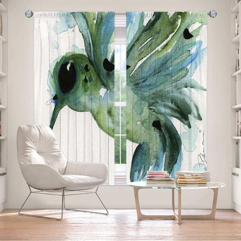 Rideau simple obscurcissant avec passe-tringle Delaughter, L 40 po x L 82 po