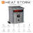 Heat Storm 1500 Watt 5200 BTU Electric High Efficiency Cabinet Space Heater with Adjustable Thermostat , Remote Included and with Digital Display-45292600