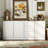 70.9"W Sideboard With 3 Door 3 Drawer