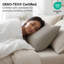 Taies d'oreiller matelassées Vilano de Southshore Fine Linens, en microfibre doublement brossée, à coutures carrées et bords passepoilés, lot de 2, 66 x 66 cm, taupe foncé-399142847-399142816