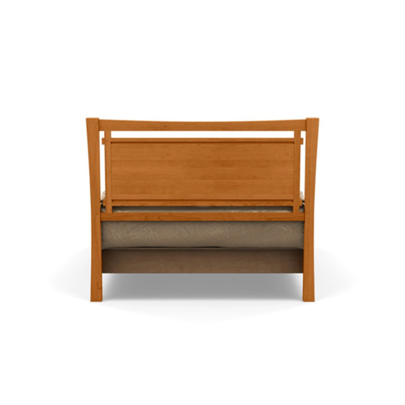 Monterey Upholstered Storage Bed, Full, Natural Cherry, Onyx