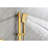Bathroom Shower Assembly With Luxury Head, Hand Shower, And Slide Bar In Brushed Gold Modern System Rain Bodysprays-118625487