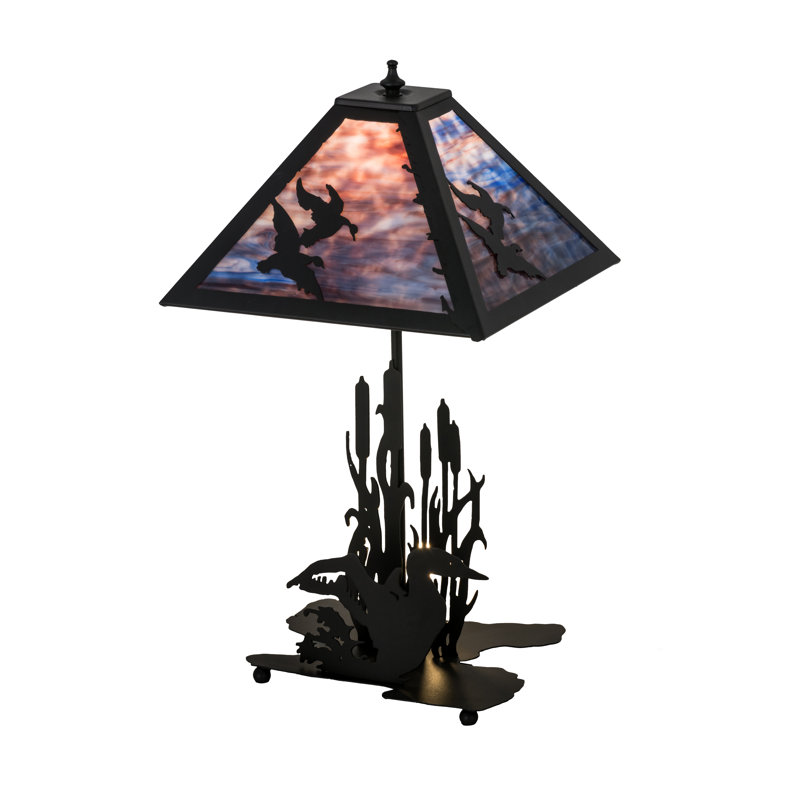 Rustic Lodge Table Lamp