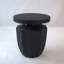 Table de bout décorative de jardin, H 20,3 po, moderne, robuste, robuste, en faux terrazzo, table d'appoint, table d'appoint, pour l'intérieur et l'extérieur