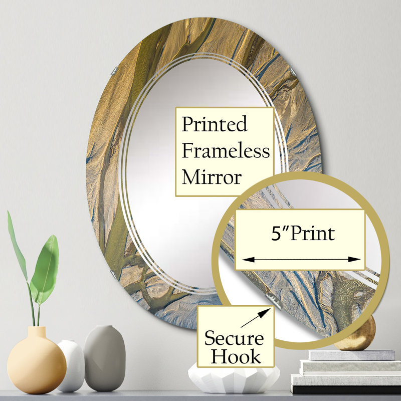 Miroir de salle de bain sans cadre, 30 po x 20 po