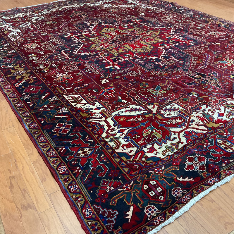HERAT ORIENTAL Handmade Heriz Wool Rug
