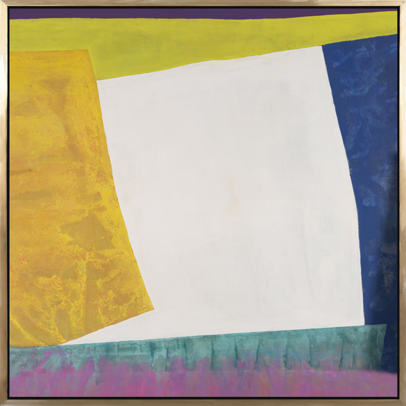 Sheets to the Wind - Peinture sur toile avec cadre flottant