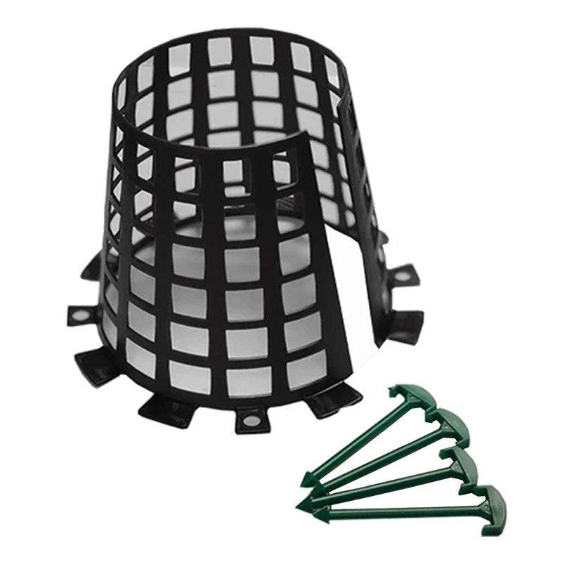 Support pour plantes de jardin, Noir, 3