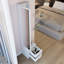 Très grande armoire à miroir pleine grandeur 11,8 po x 15,7 po 63 po, organisation à plusieurs couches, apparence élégante, style américain, pratique blanche concise, design,