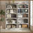 5 Shelf Standard Bookcase, Storage And Display Bookshelf-1239857925-1216474132