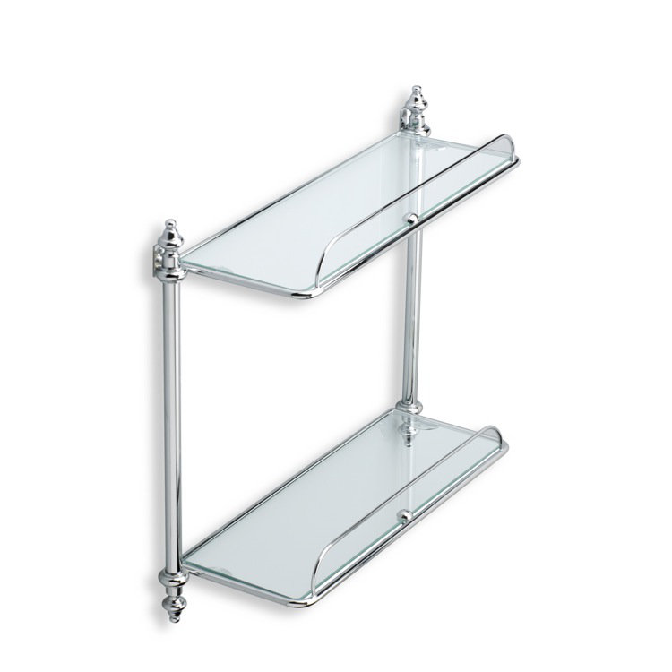 Tablette murale Elite, Chrome