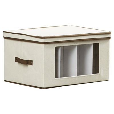 Boîte de rangement en toile