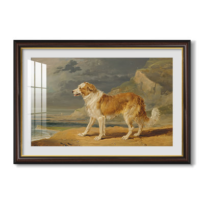Rough-Coated Collie, 1809-James Ward-Custom Framed Canvas