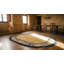 Antique Peking Chinese Allover Yellow 1900s Rug