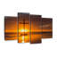 Cross Cross Sunset, reproduction d'art sur toile-10470425