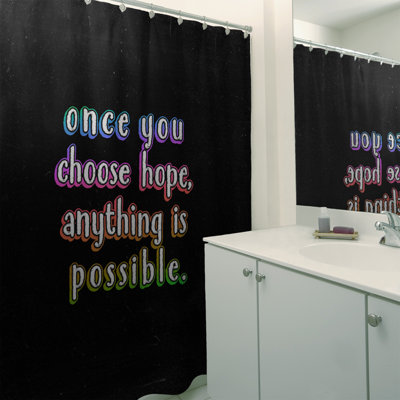 Shower Curtain with Liner Included