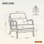 Fauteuil d'appoint confortable-1264316995-1264317006