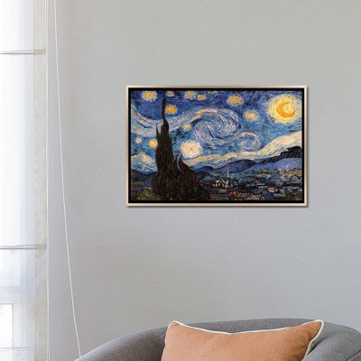 The Starry Night by Vincent Van Gogh - Print on Canvas
