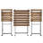 Square 2 - Person 54cm Long Bistro Set-918425657