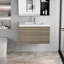 Meuble-lavabo flottant avec lavabo-434844691