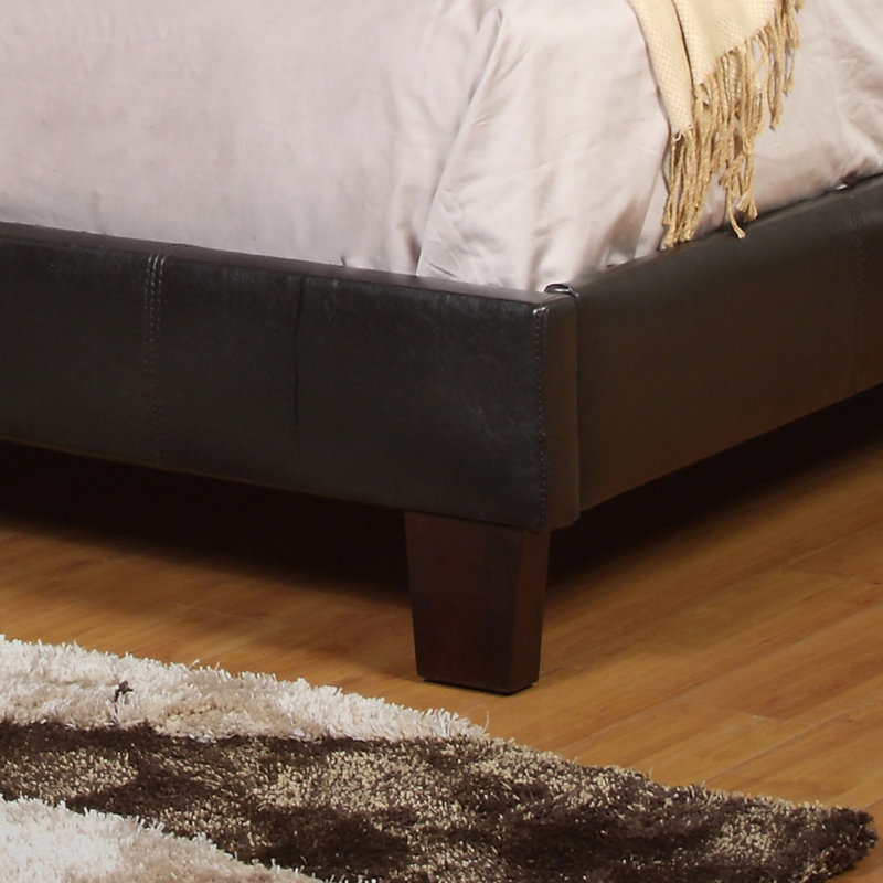 Arnolec Upholstered Low Profile Platform Bed, King