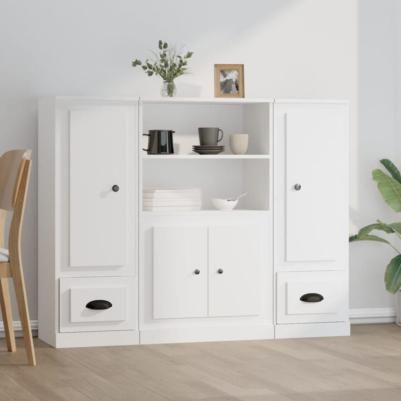 Storage Cabinet, White