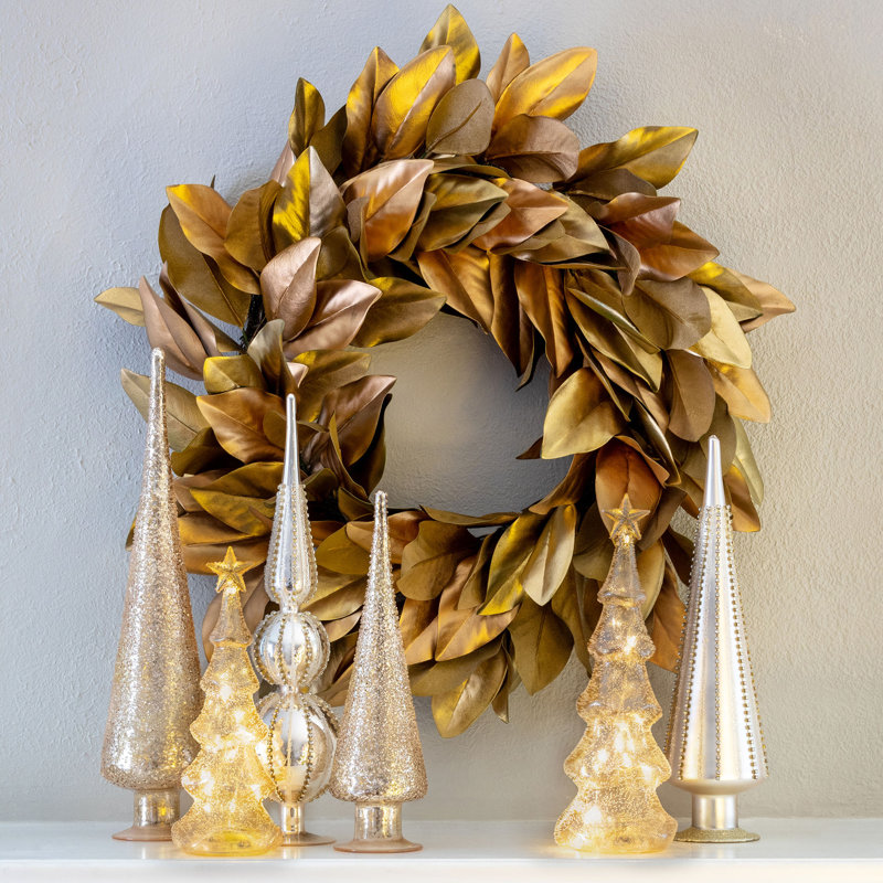 Golden Age Glass Finial, 18 in.