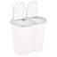 PP Multi-Compartment Rubbish & Recycling Bin