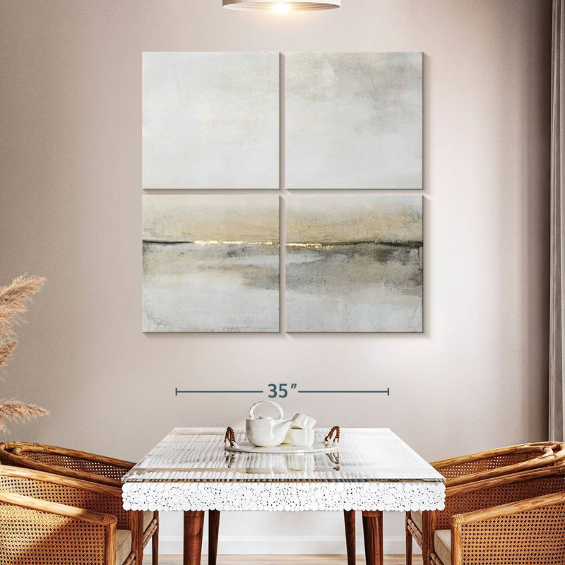 Horizontal Flow I, 45" H x 45" W